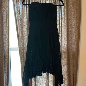 Guess black lace dress